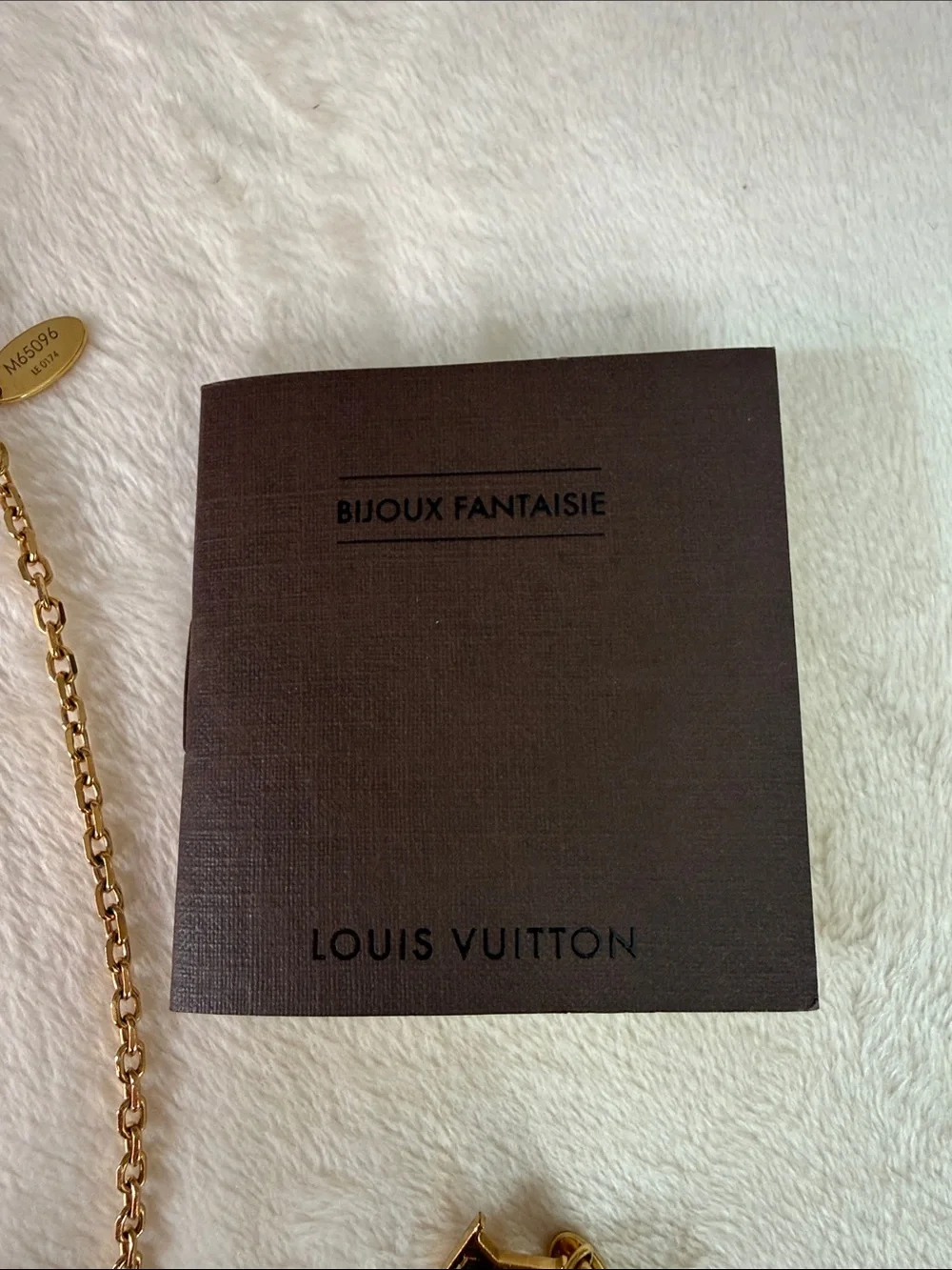 Louis Vuitton Collier Gamble Necklace and Bracelet Set with Crystal Cube Charms